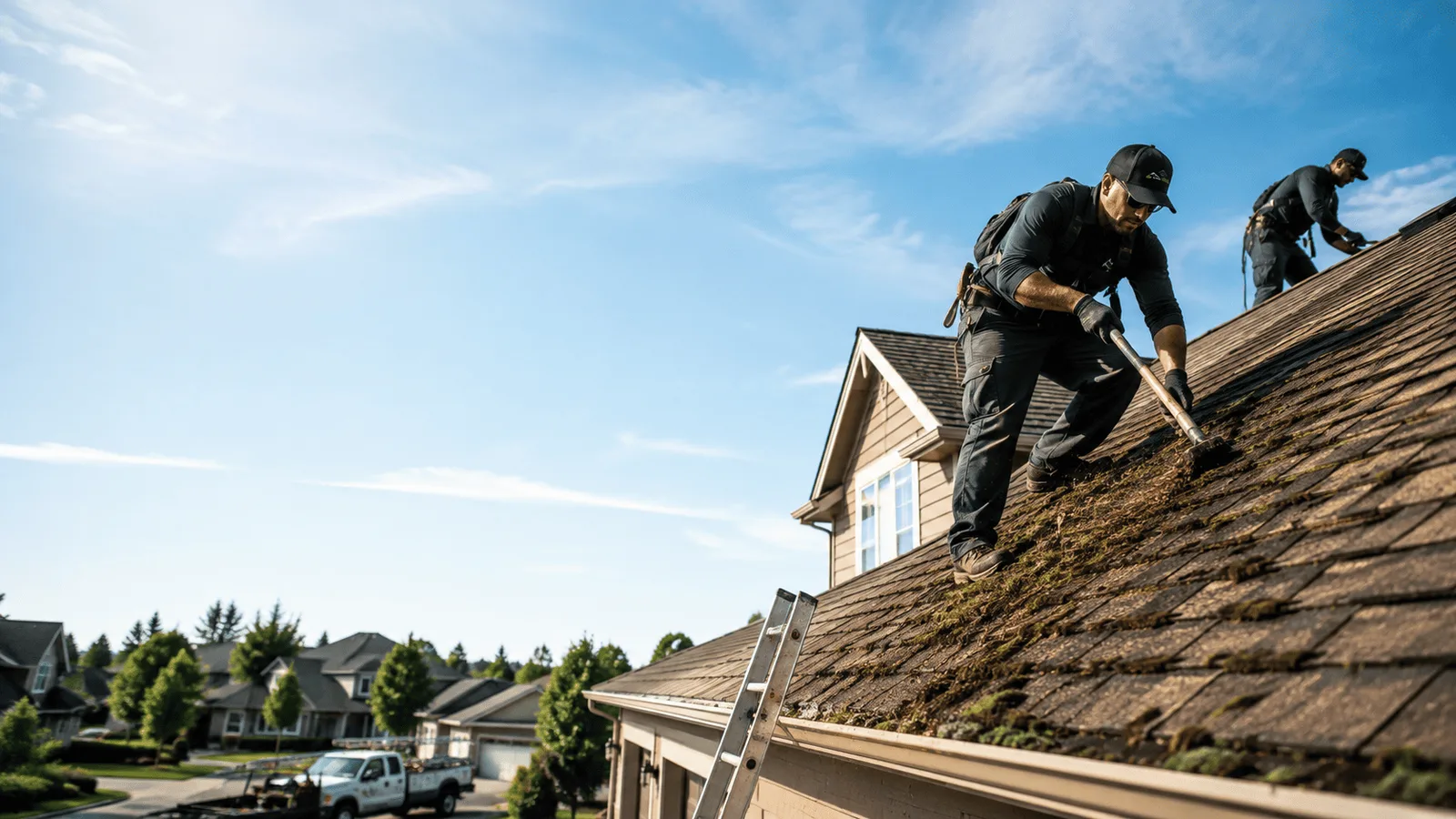 Roof Moss Removal in Nadeau, MI near me